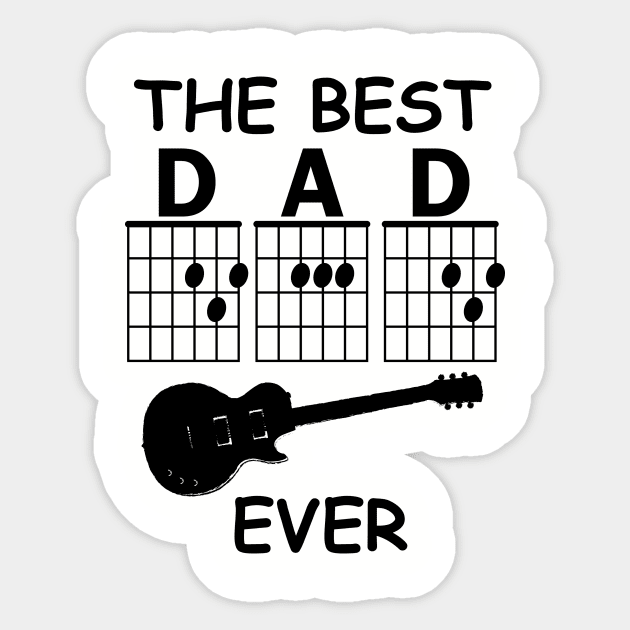 The Best DAD Ever Sticker by RomanSparrows